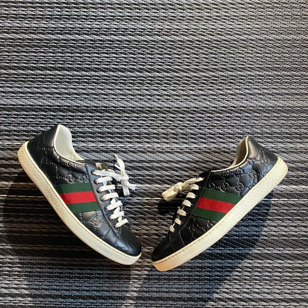 Gucci Ace “Black Logo”
